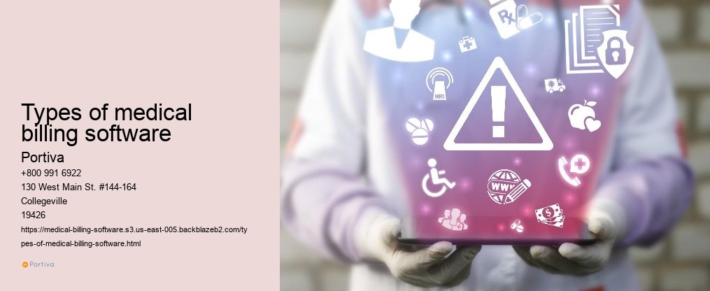 types of medical billing software